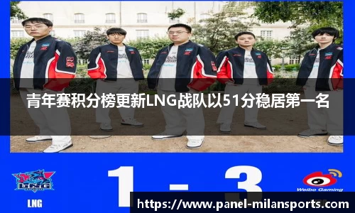 青年赛积分榜更新LNG战队以51分稳居第一名